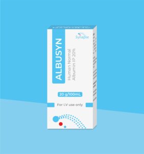 ALBUSYNE 100 ML MOCKUP